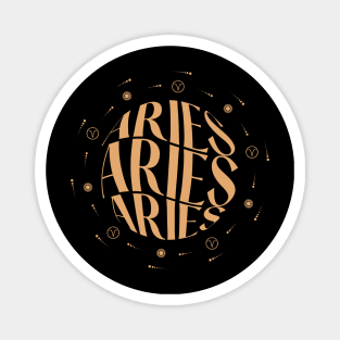 ARIES ZODIAC ASTROLOGY Magnet